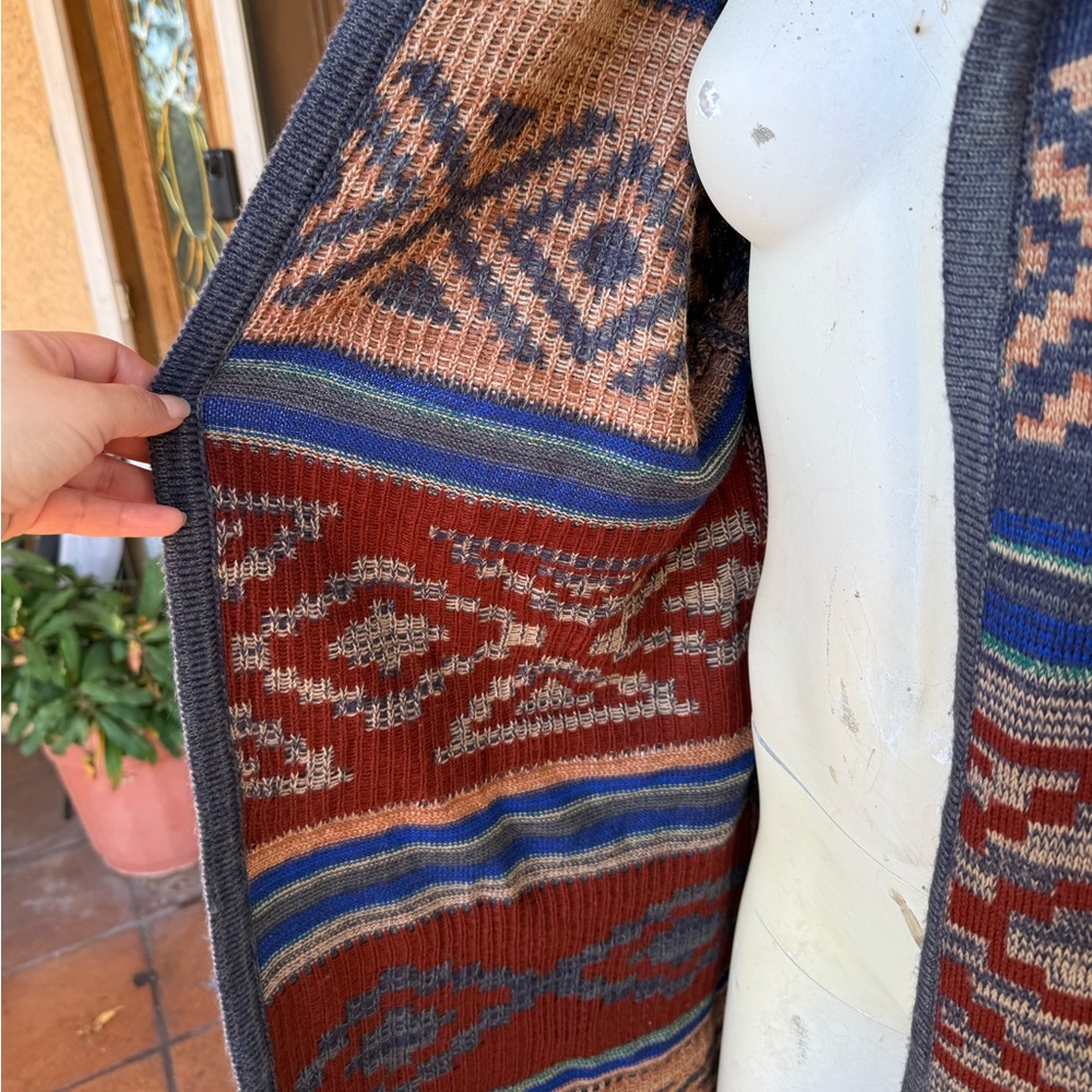 Easy Chic Women's Multicolor Patterned Cardigan (… - image 3